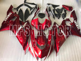 Yamaha YZF-R6 2017-2022 Injection ABS Fairing - Factory Style - Red Black - MFS8453